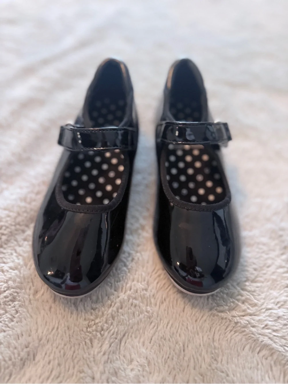 Girls Black Patent Mary Jane School Shoes 9C
